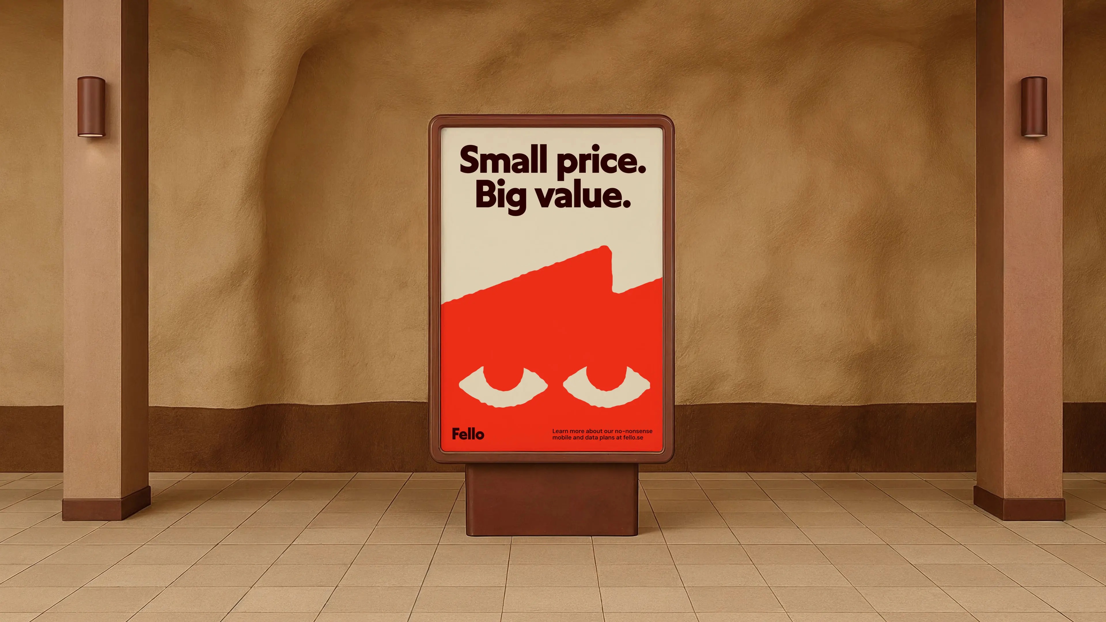 fello bold scandinavia logo mascot identity brand design wordmark typography bpo review poster