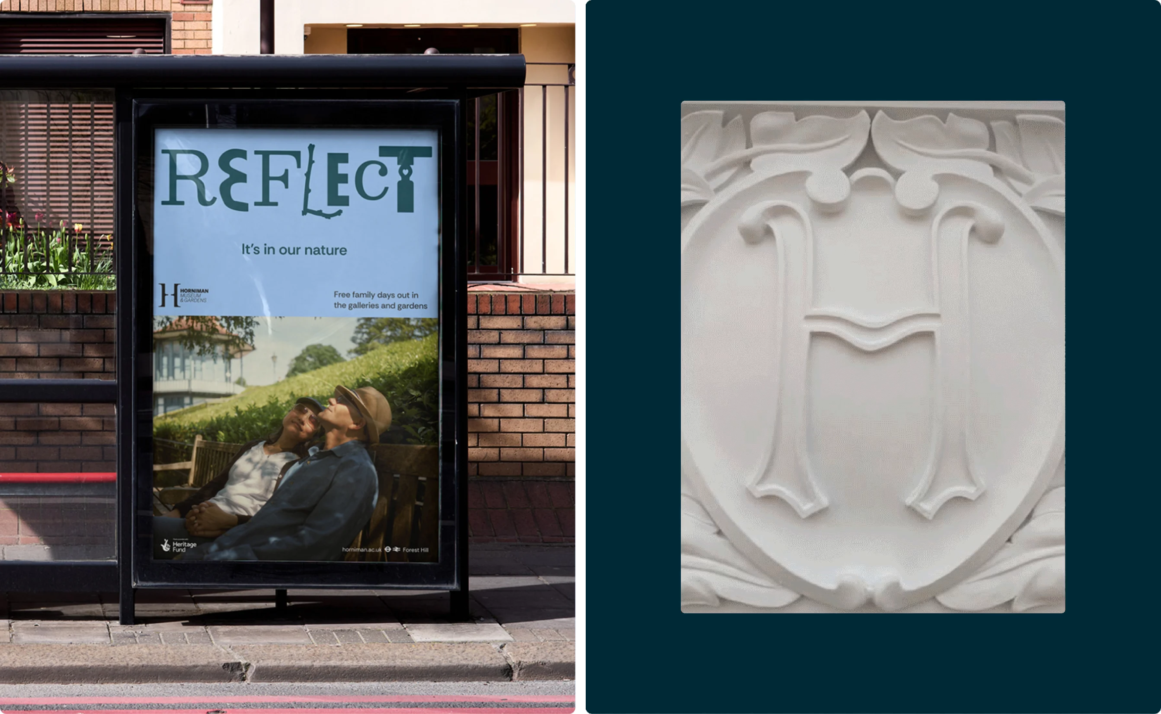 horniman museum anatomy branding identity design bpo review bus stop