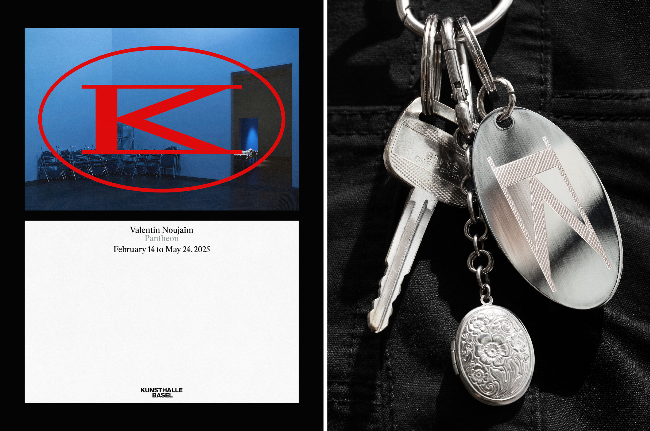 kunsthalle basel porto rocha identity branding logo typography print bpo review keys and poster