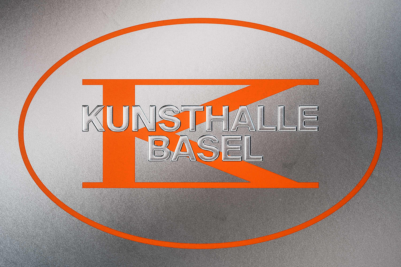 kunsthalle basel porto rocha identity branding logo typography print bpo review monogram orange