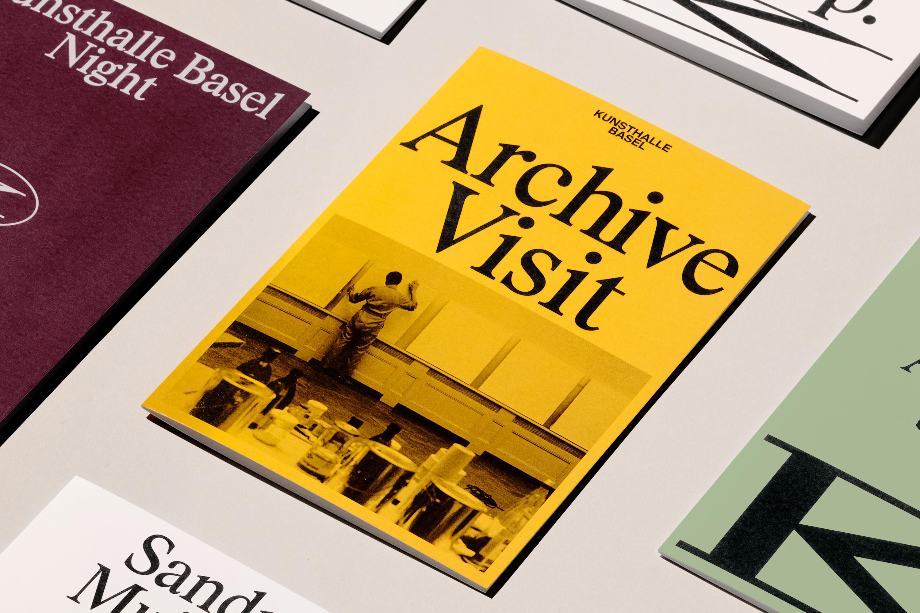 kunsthalle basel porto rocha identity branding logo typography print bpo review p