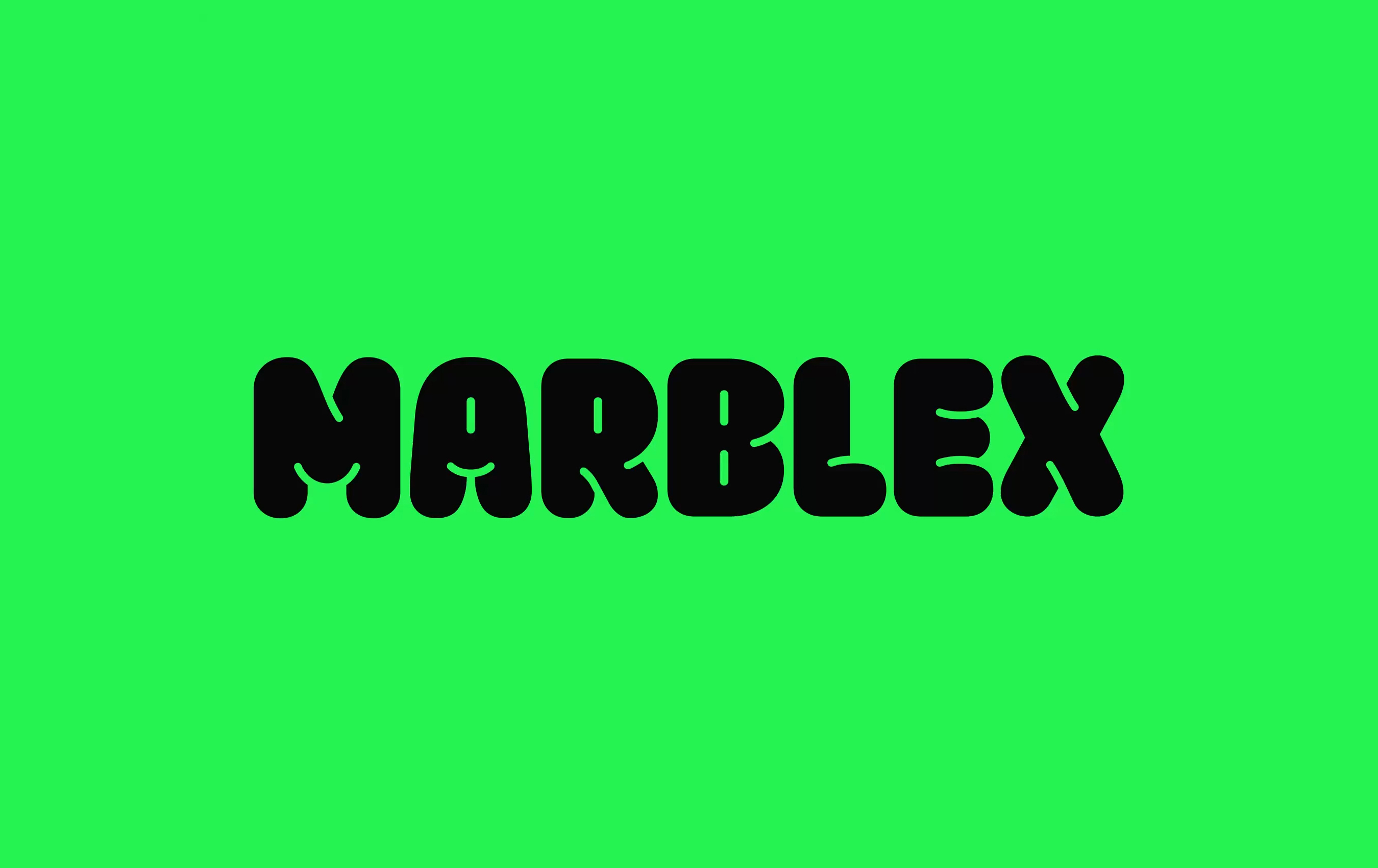 marblex brand identity by koto bpo review wordmark logo typography