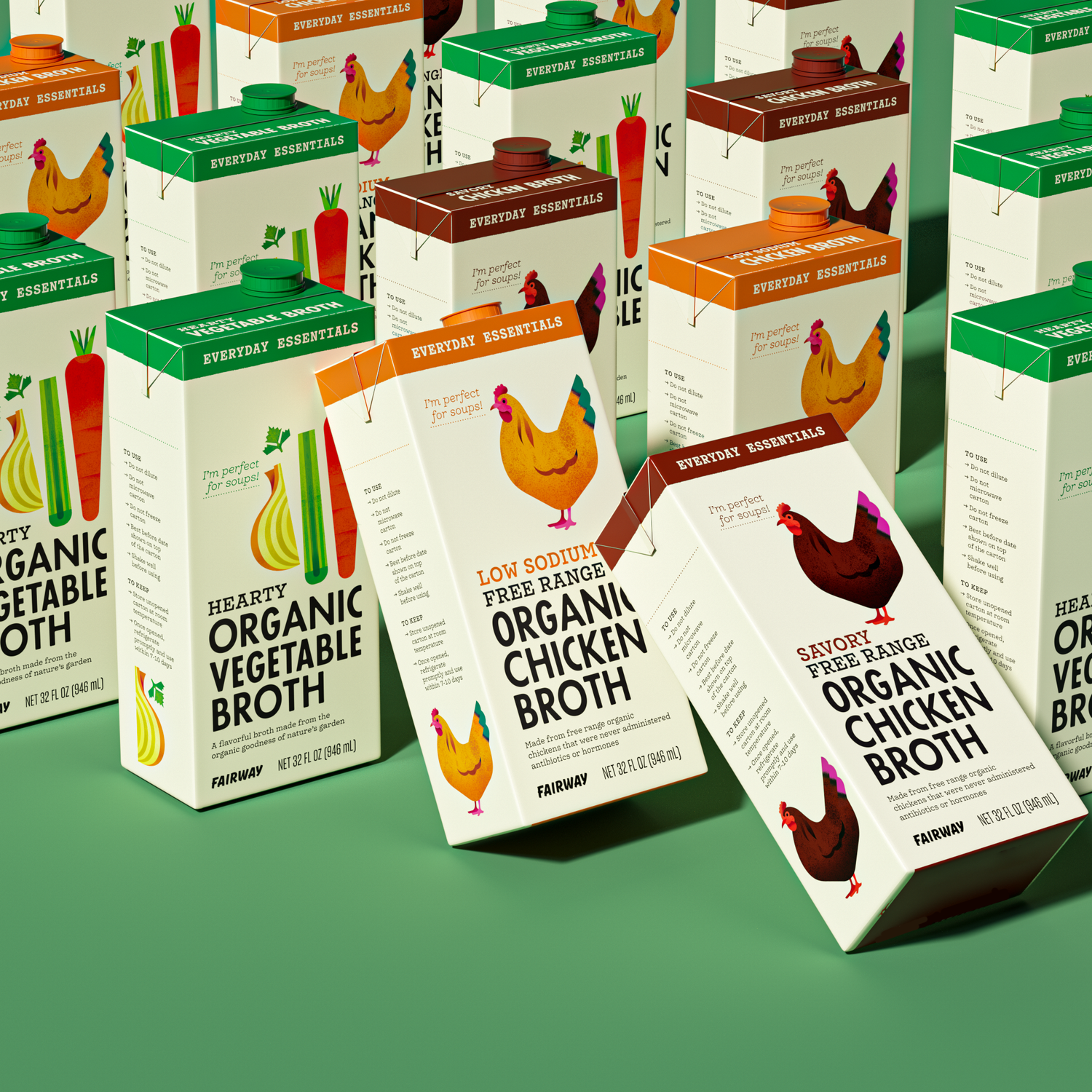 mucca fairway everyday essentials branding packaging logo wordmark bpo review broths