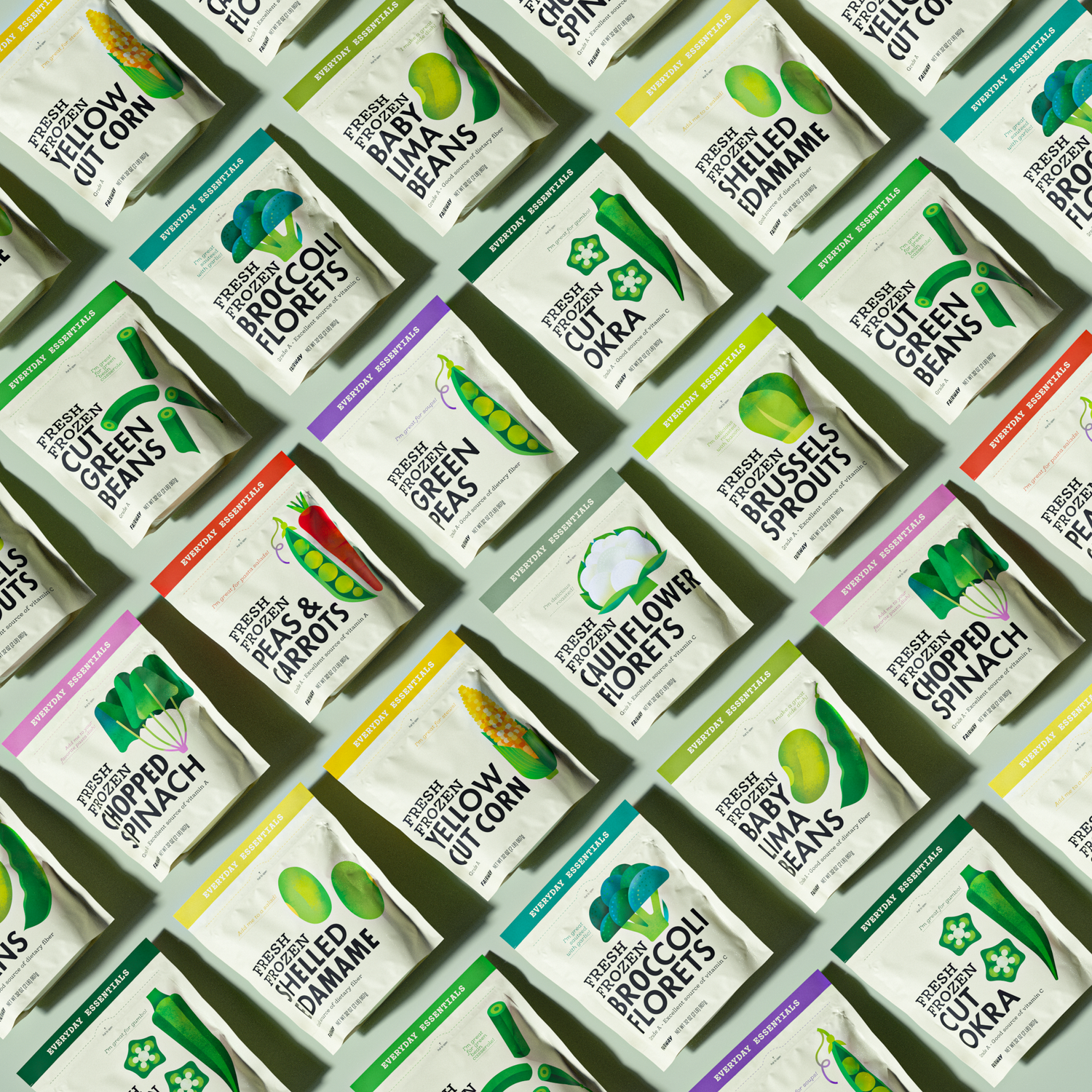 mucca fairway everyday essentials branding packaging logo wordmark bpo review frozen