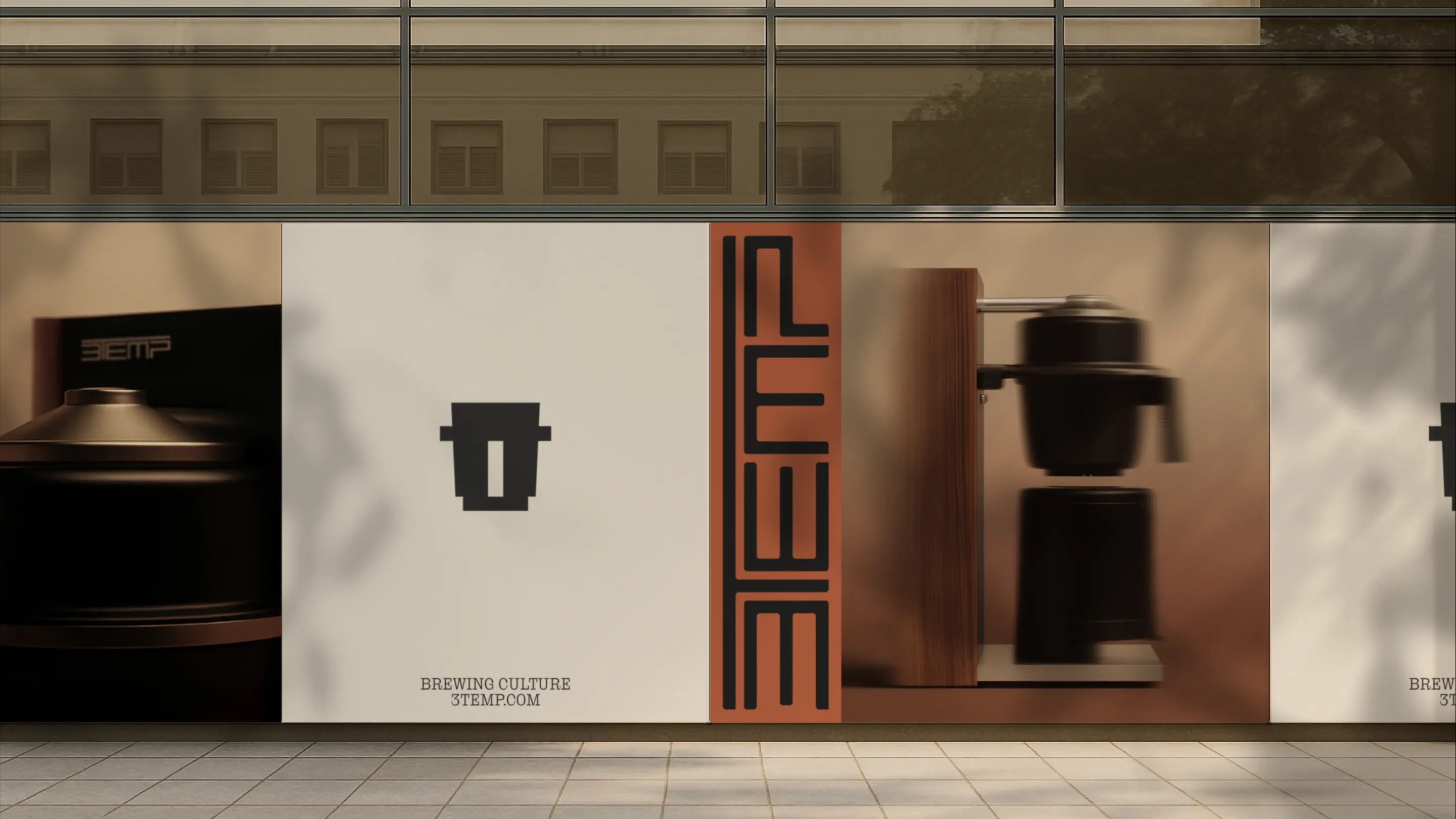 studio nari 3temp identity logo brand design bpo review