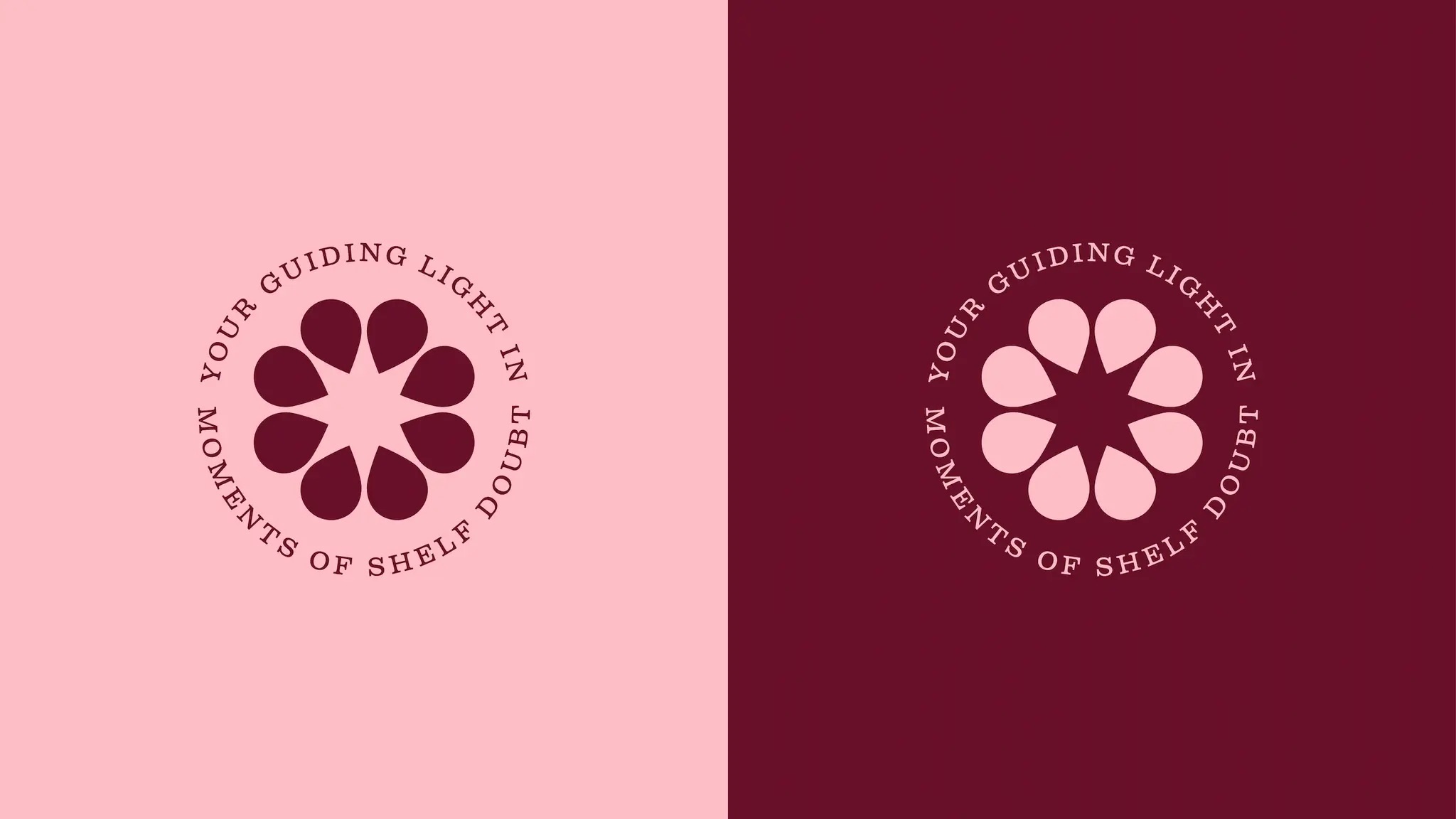 nice drinks earthling studio branding identity wordmark bpo review logo pink roundel