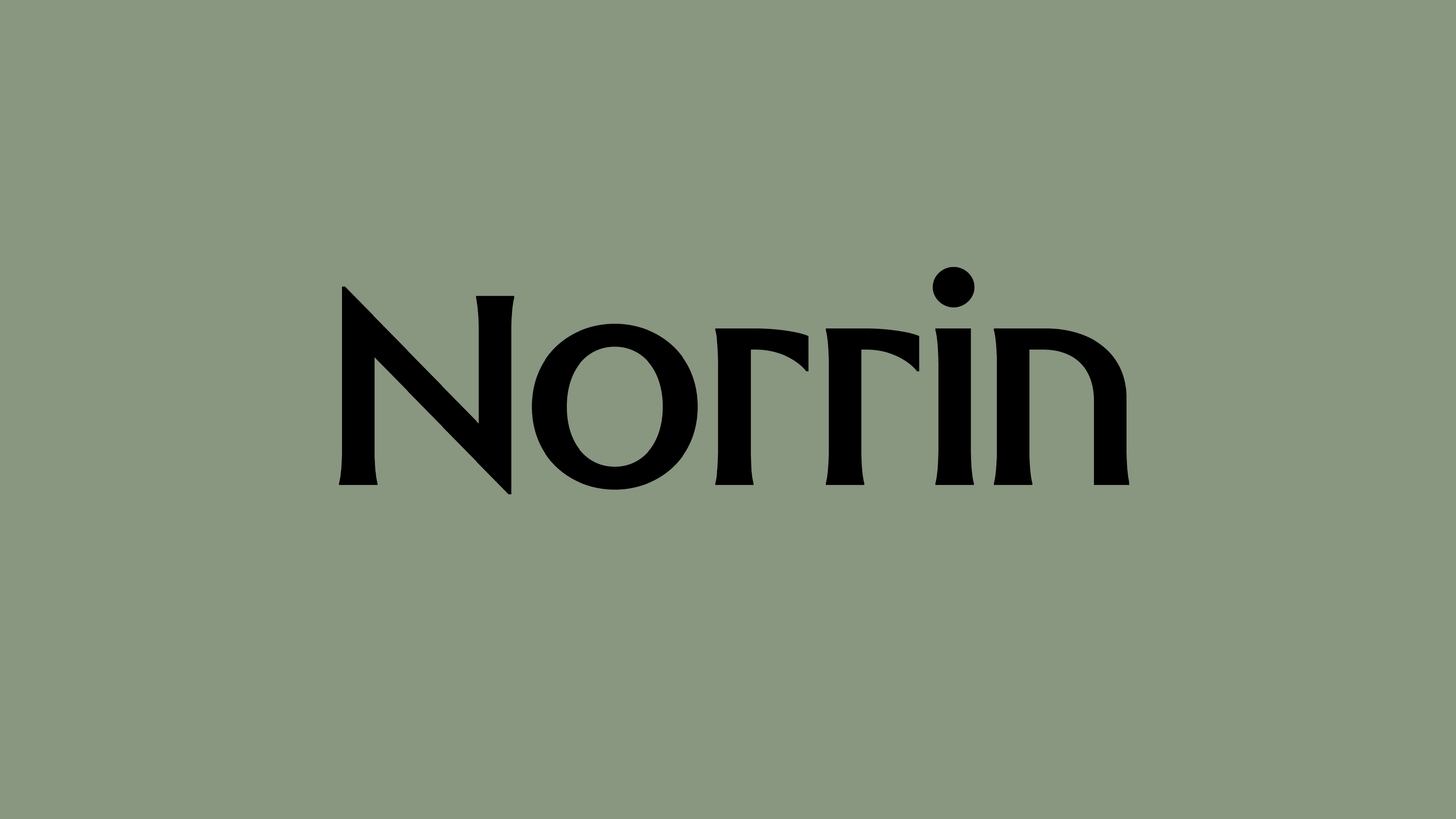 Norrin by Bond, logo, wordmark, brand identity, digital design BPO review