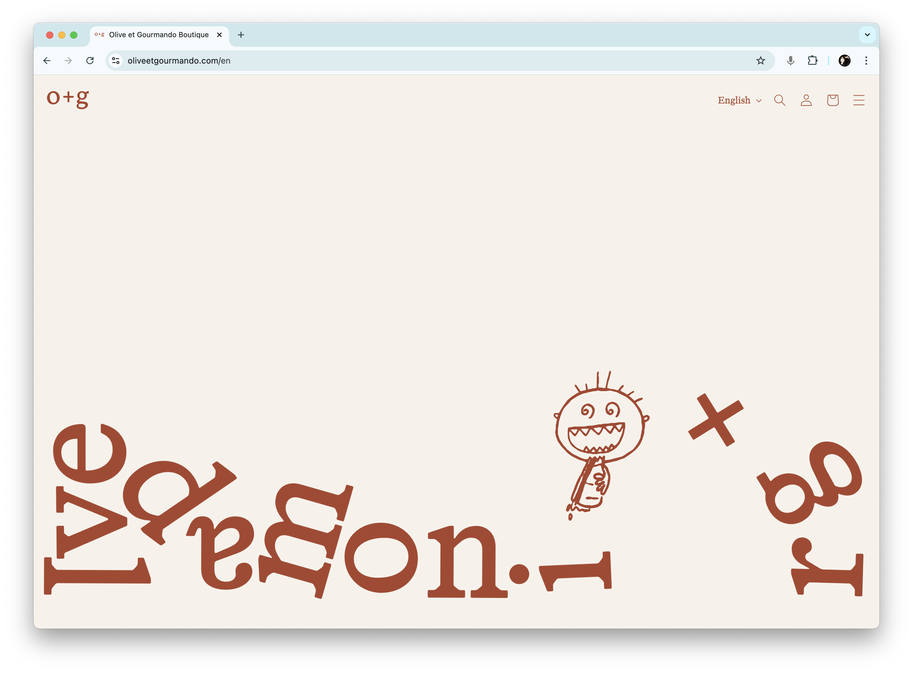 Olive + Gourmando logo, wordmark and branding by Caserne