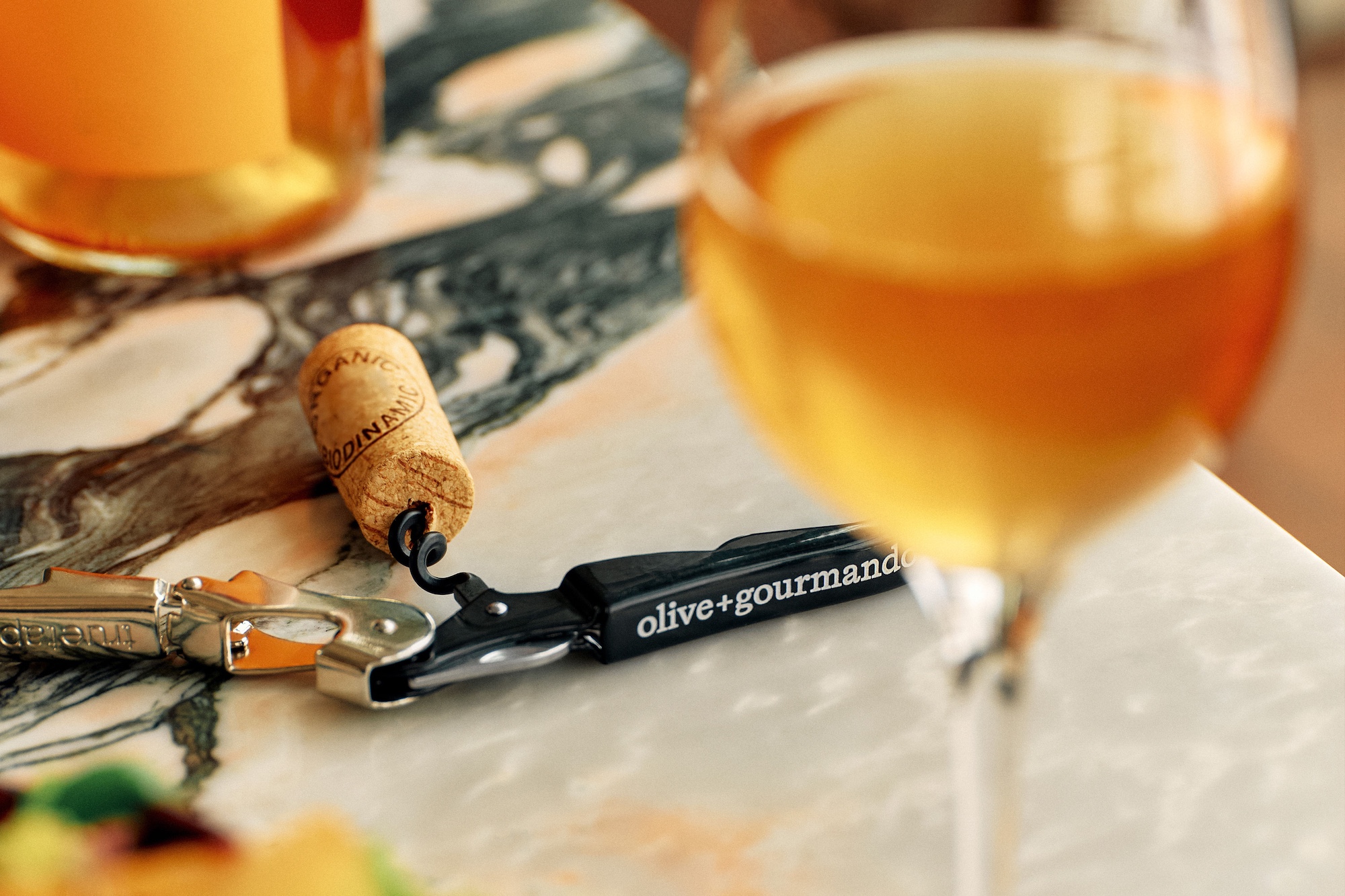 Olive + Gourmando logo, wordmark and branding by Caserne