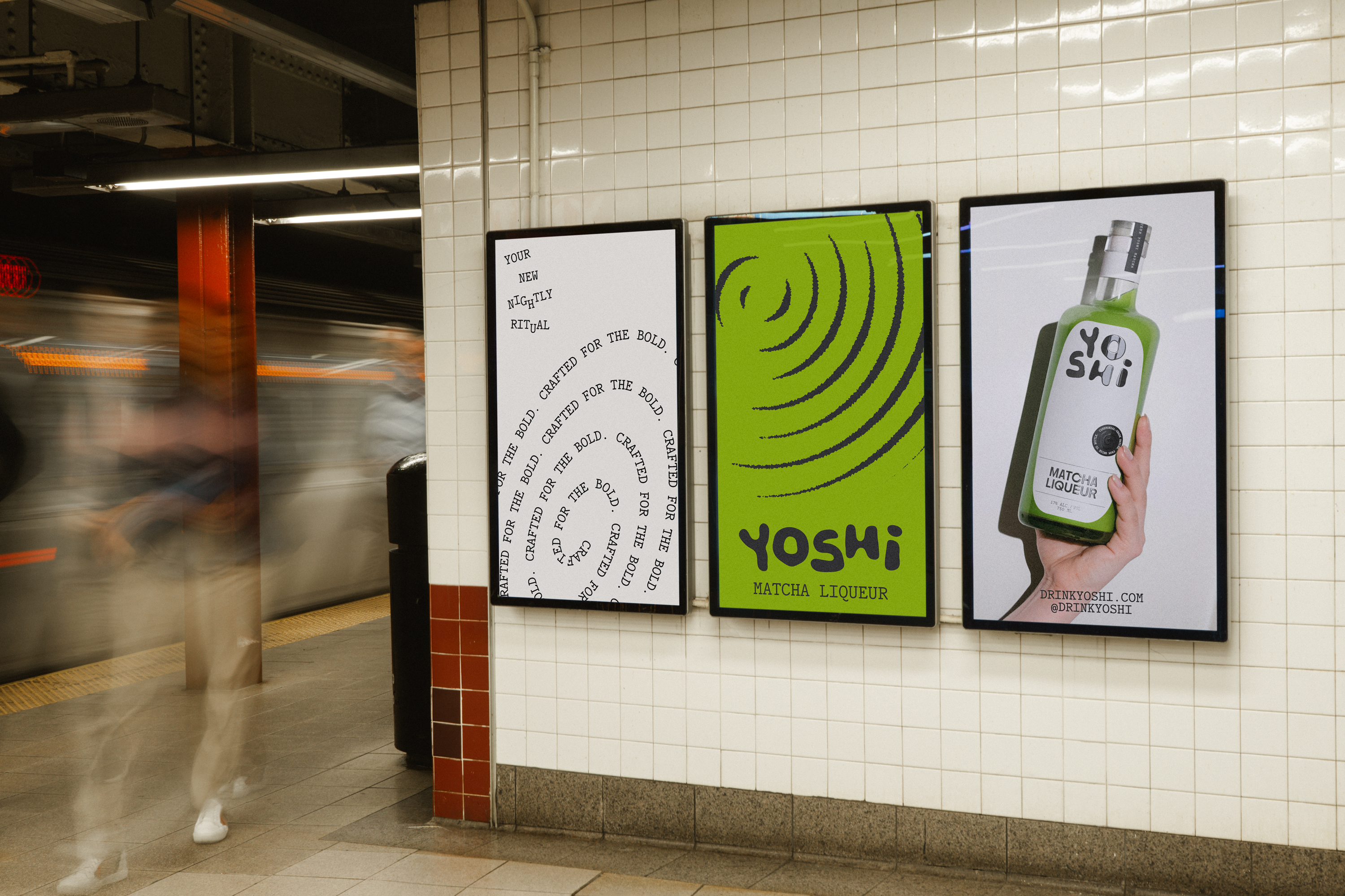 saint urbain yoshi packaging brand identity design wordmark typography bpo review posters