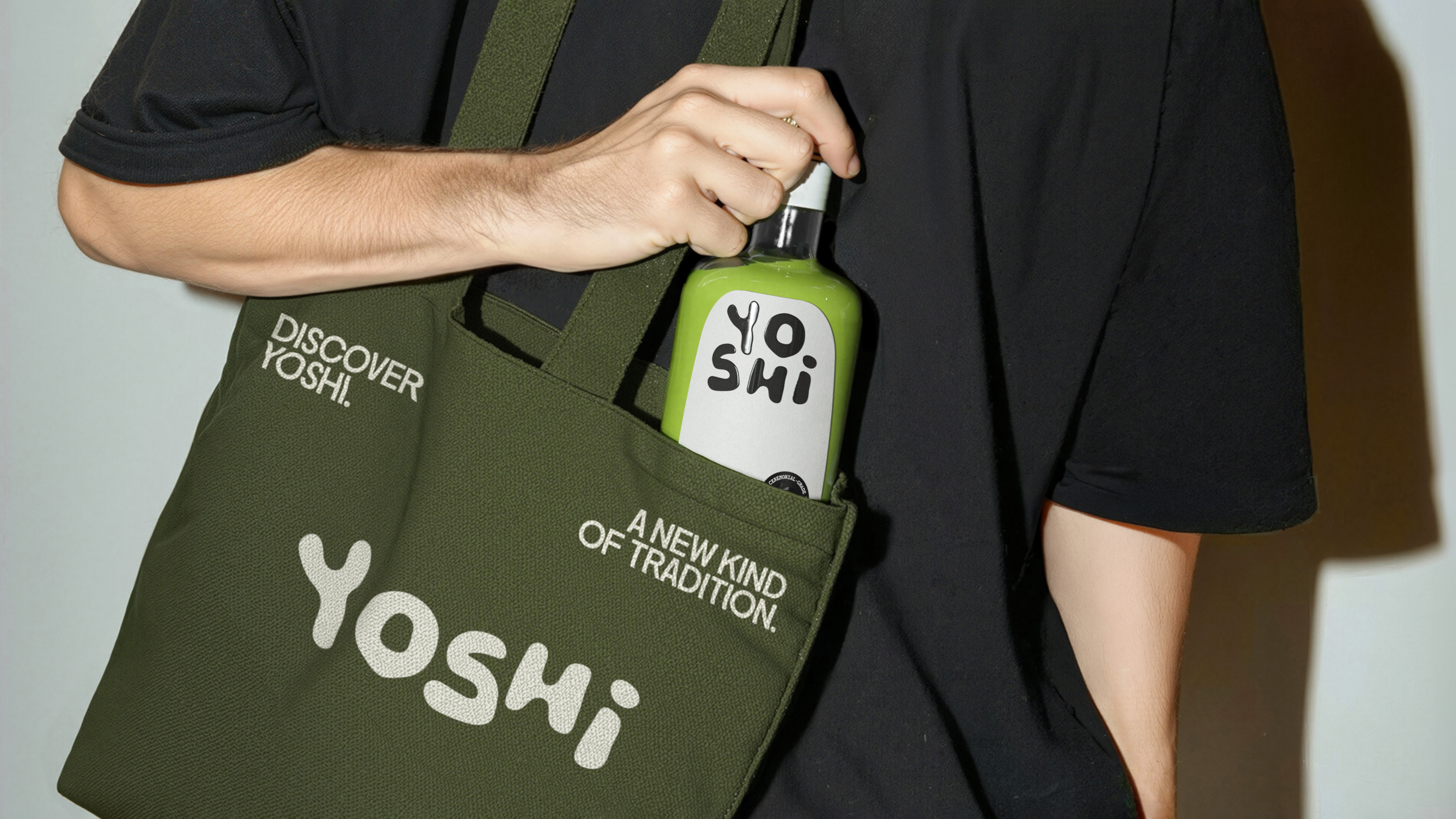 saint urbain yoshi packaging brand identity design wordmark typography bpo review tote