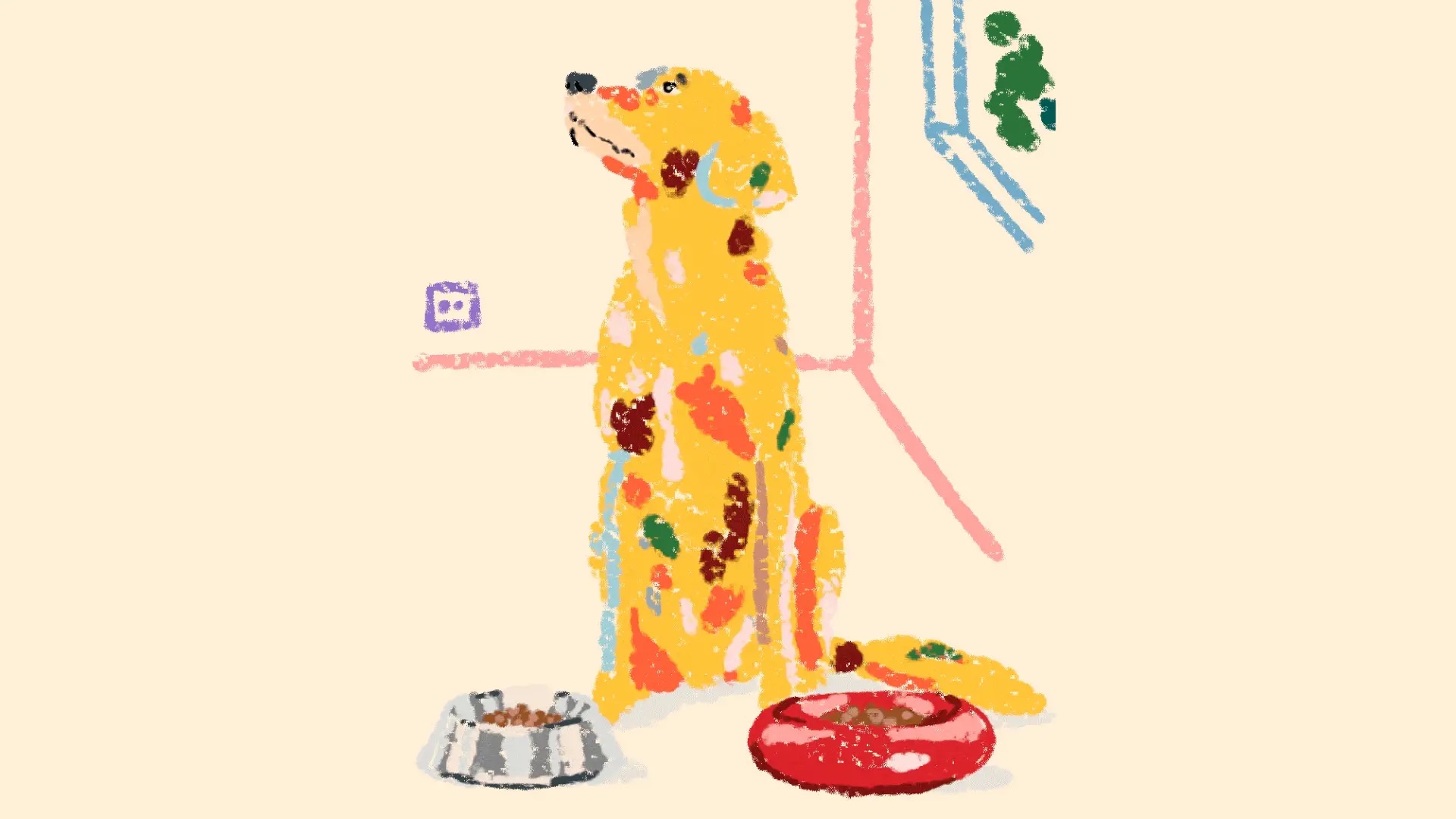 smlXL hotdog pet co branding identity logo bpo review illustration 2