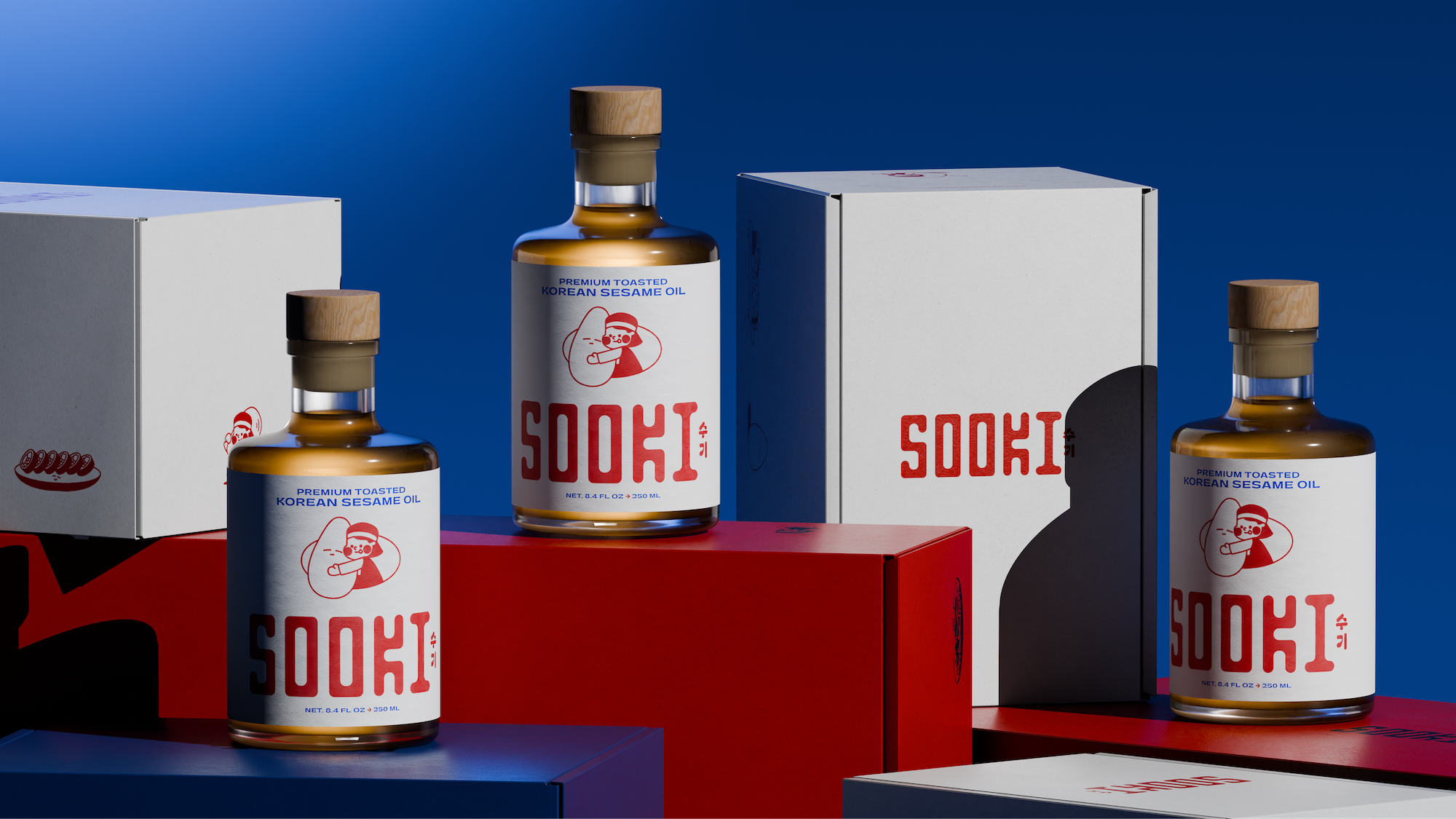 sooki the collected works branding identity logo wordmark typography bpo review packaging