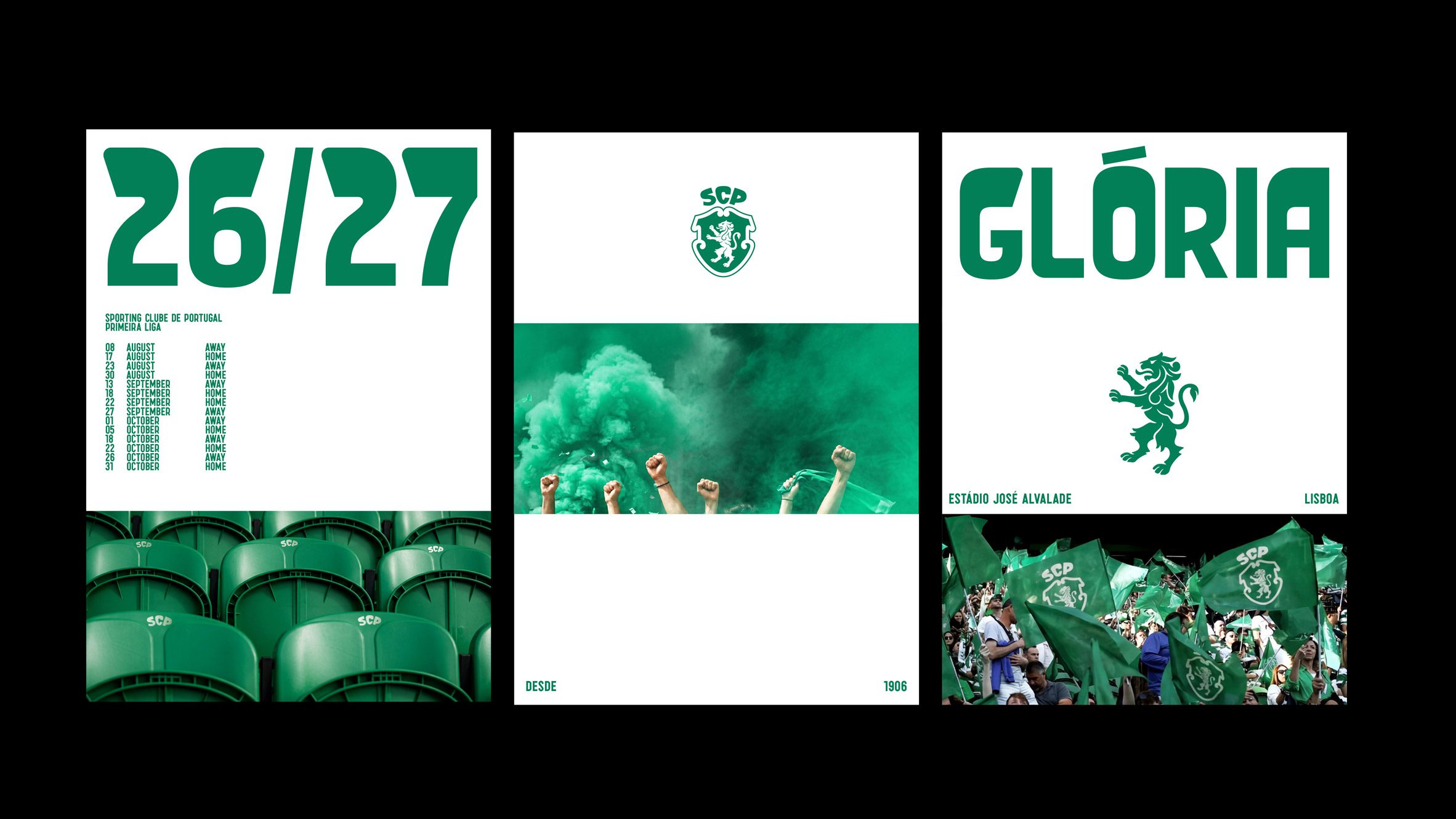 sporting cp lisbon football jkr branding identity design logo wordmark bpo review print