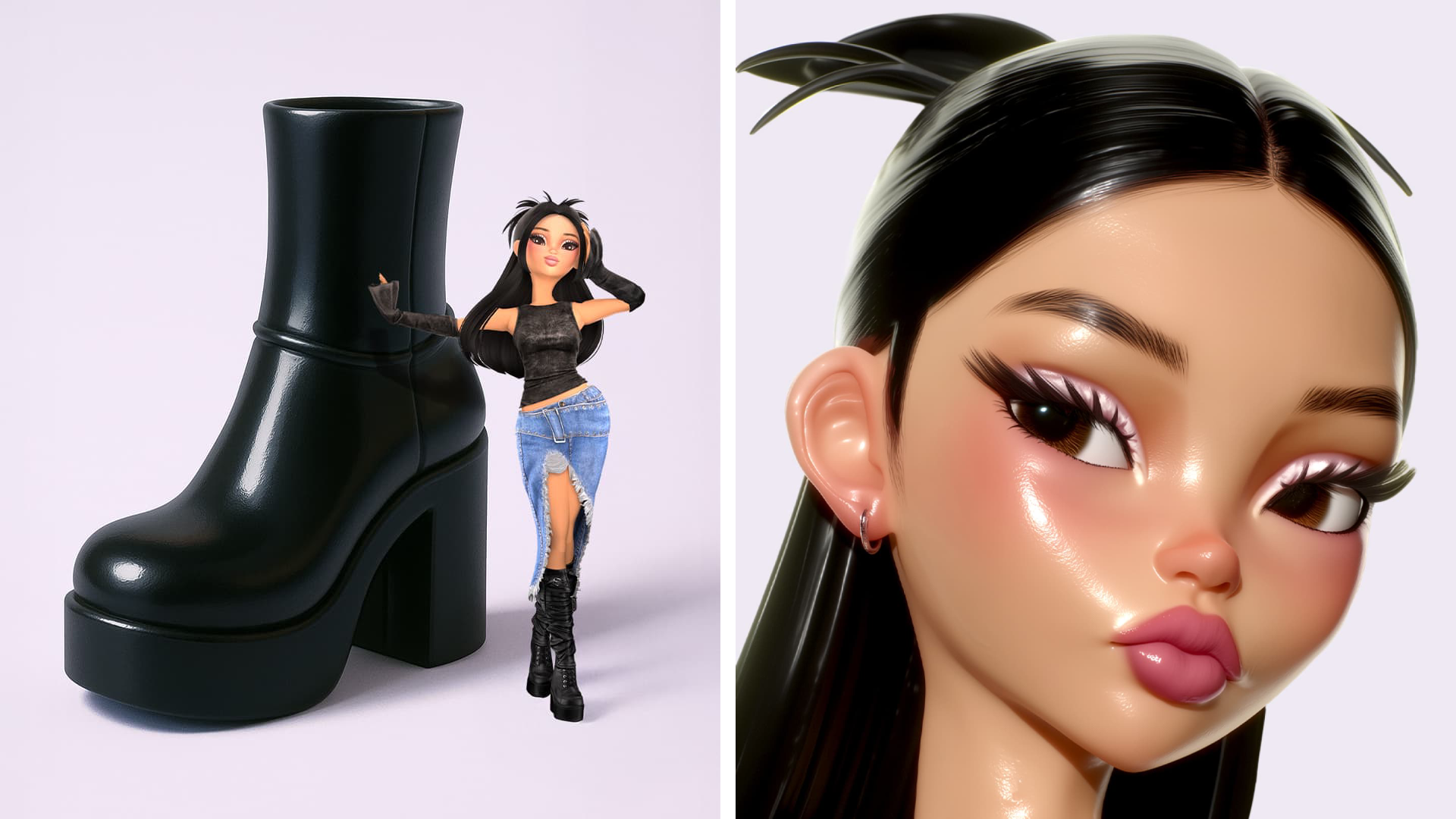 Blueberry brand identity typography wordmark logo character design by Studio NARI