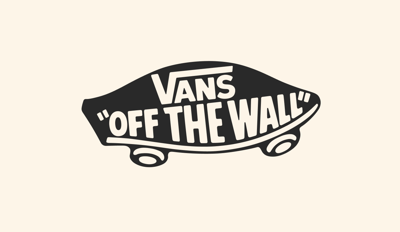 vans accept and proceed branding identity design logo wordmark bpo review off the wall logo