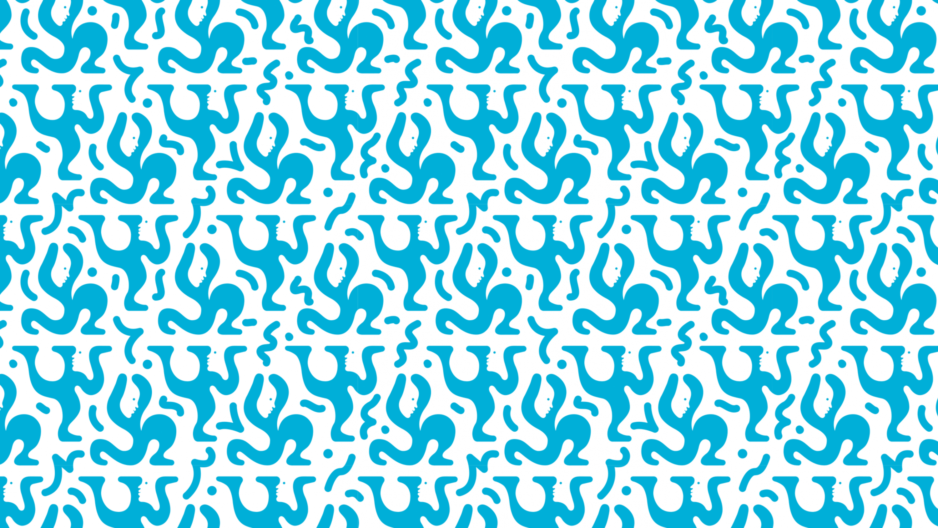 Logo as a pattern designed by Tsto for Finnish health and wellbeing project Yksi Elämä. Featured on bpando.org